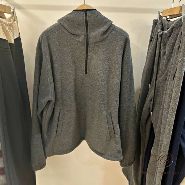 Fw410 秋季 絨布連帽外套套裝 