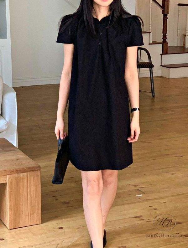 SS292 春季 優雅領洋裝 