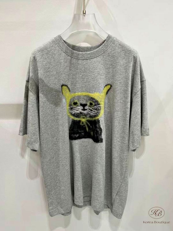 Fw305 秋季 可愛小貓tee 