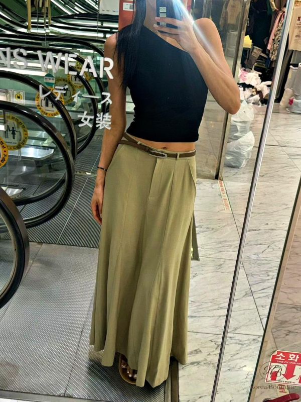 SS578 夏季 好美的落地裙 