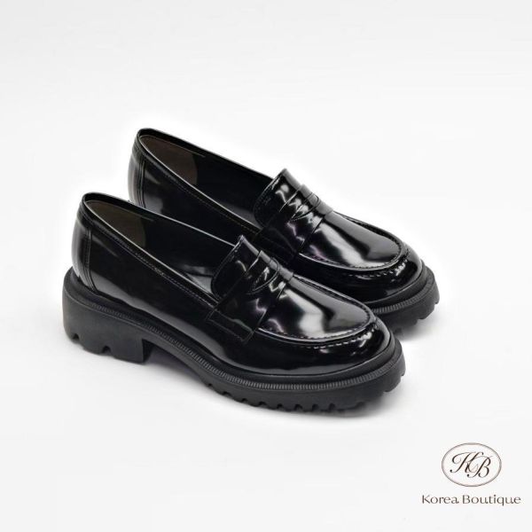 SS166 春季 春夏還是需要一雙樂福鞋 跟高4公分 