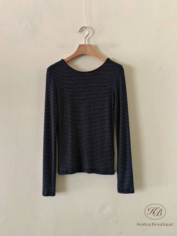 Fw182 秋季 圓領挖背上衣 