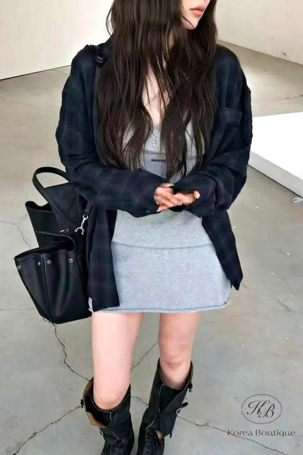 SS247 春季 時髦V領短洋裝 