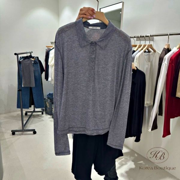 Fw214 秋季 彈性polo衫 