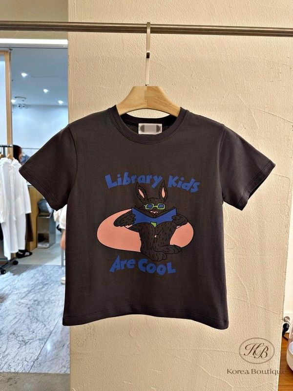 SS420 春季 圖書館兔兔tee 