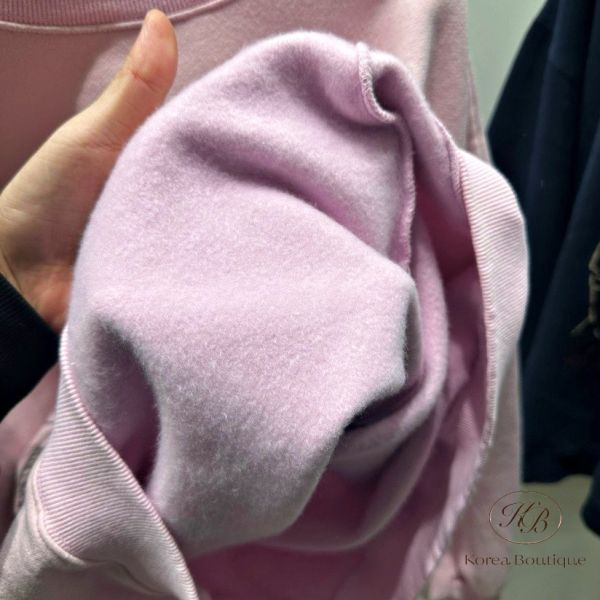 FWKR73 冬季 漫畫女郎 加絨衛衣 