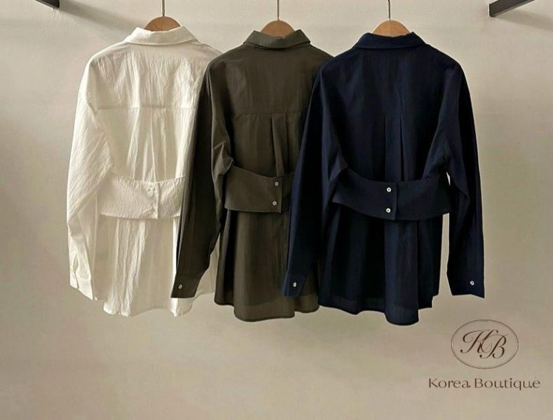 SS170 春季 兩件式質感襯衫 