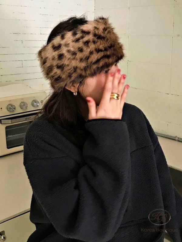 Fw501 冬季 毛毛髮帶 