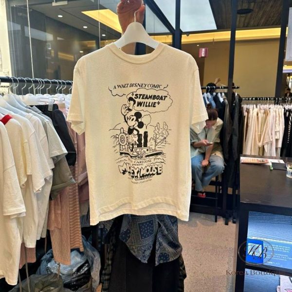 KR2610 夏季 米奇渡假tee 