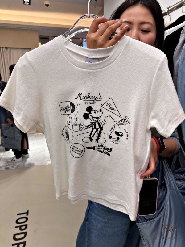 FWKR08 冬季 歡樂米奇T 聖誕米妮 