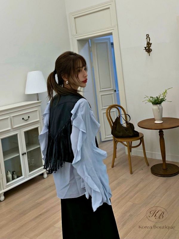 Fw97 秋季 流蘇背心 