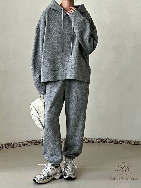 Fw376 秋季 質感毛呢套裝 