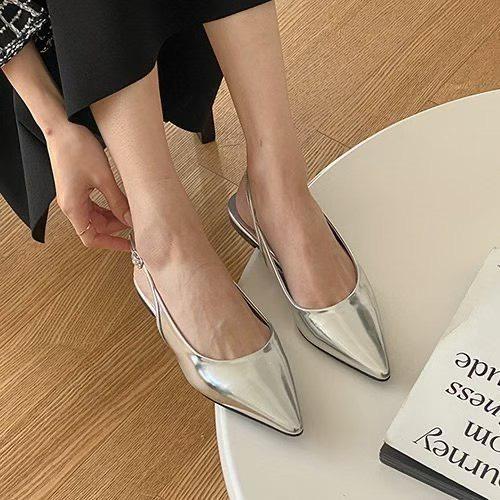 SS137 春季 尖頭平底鞋 簡單好搭配 