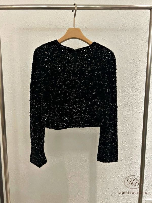 FWKR75 冬季 亮片上衣 