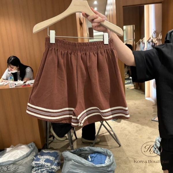 Spv94 夏裝 喜歡這樣簡單的線條口袋短褲 