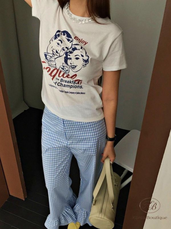 SS172 春季 美式塗鴉上衣 