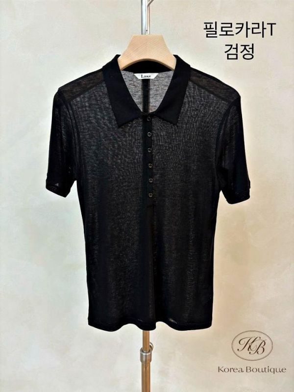 KR2642 夏季 材質舒服的polo衫 