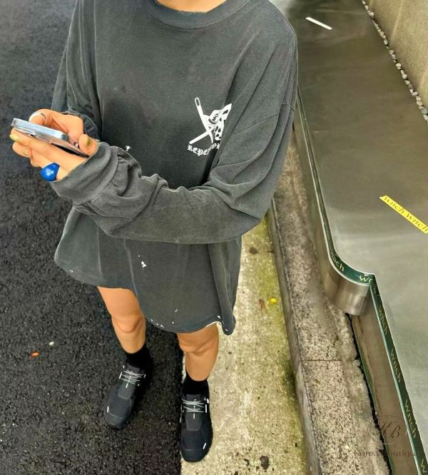 Fw198 秋季 正反都好好看的水洗長版上衣 