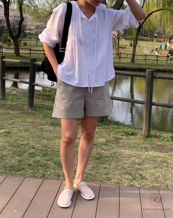 Kr47 夏裝 質感很好的五分褲 不喜歡太短的褲子選這款 好好看啊啊 