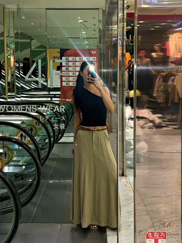 SS578 夏季 好美的落地裙 