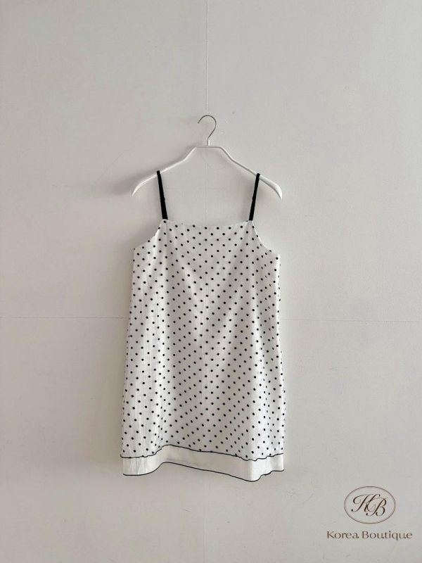 SS421 春季 點點紡紗洋裝 