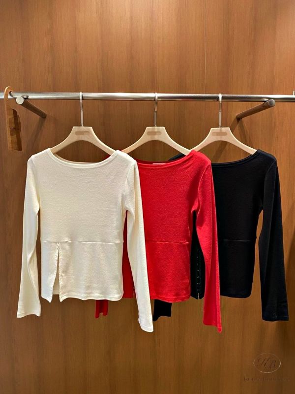 Fw377 秋季 下擺設計好好看的上衣 