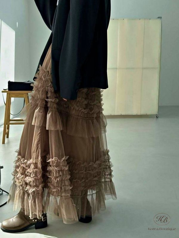 Fw145 秋季 絕美的紗裙 