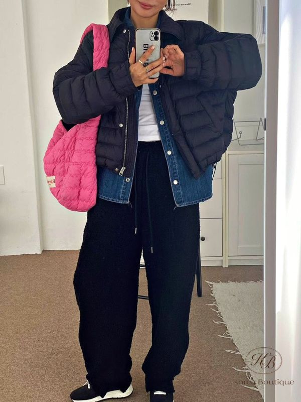 FWKR93 冬季 紋路很美的休閒長褲 