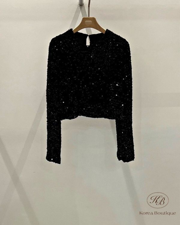 FWKR75 冬季 亮片上衣 