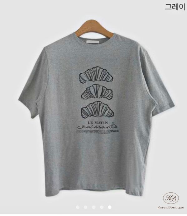 SS88 春季 超可愛可頌tee 