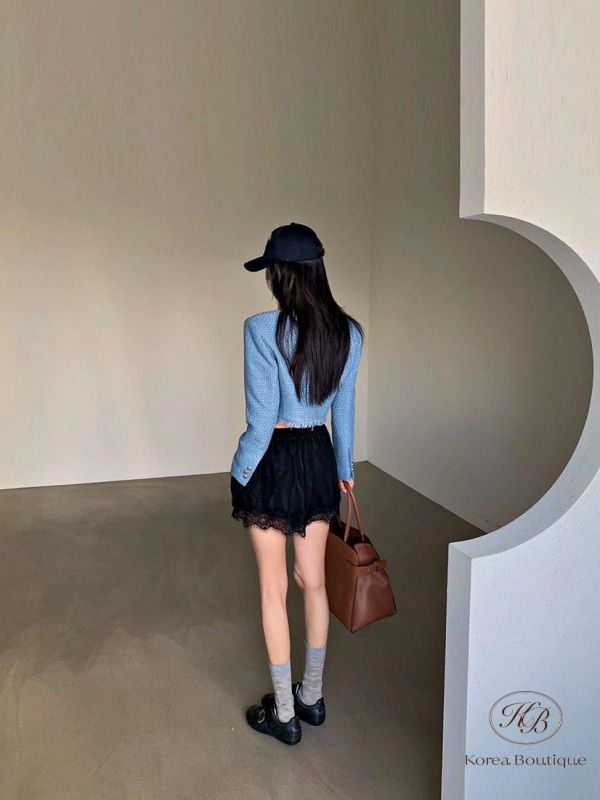 SS136 春季 短板小香外套 