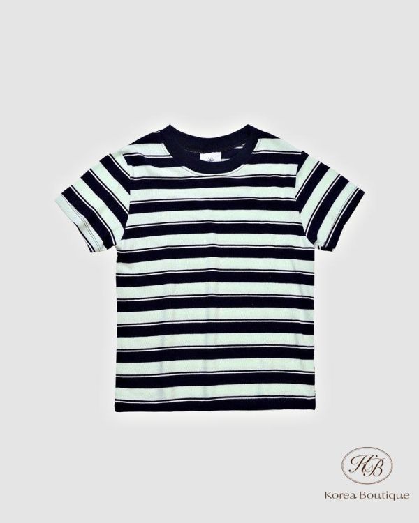 FW2738 秋季 簡單的條紋tee 穿出時髦感 