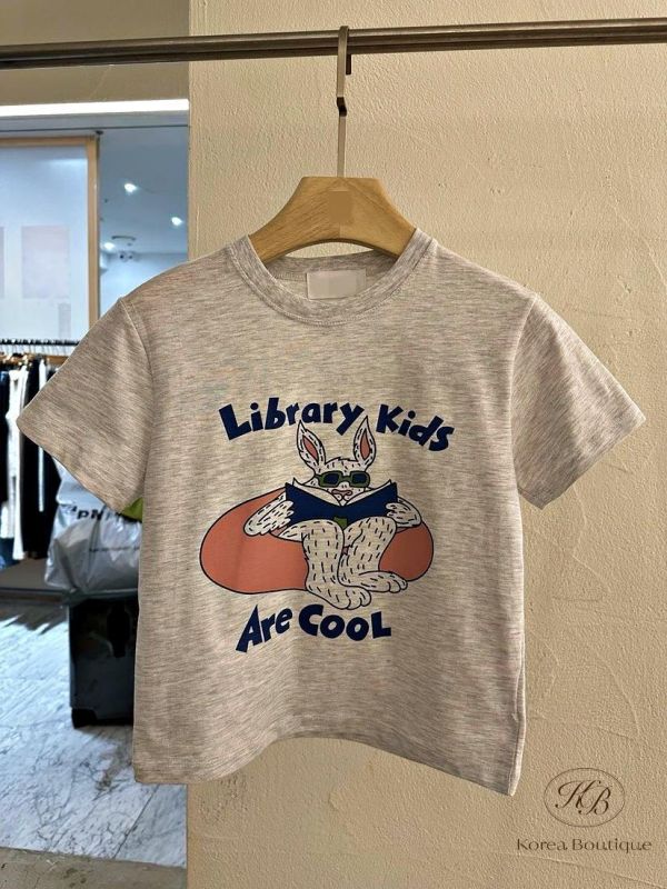 SS420 春季 圖書館兔兔tee 