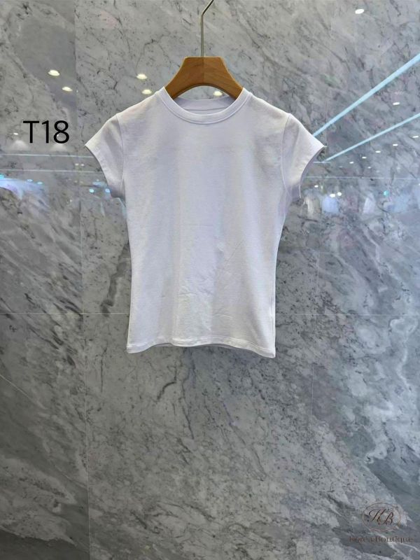 SS101 春季 JS質感簡約短tee 