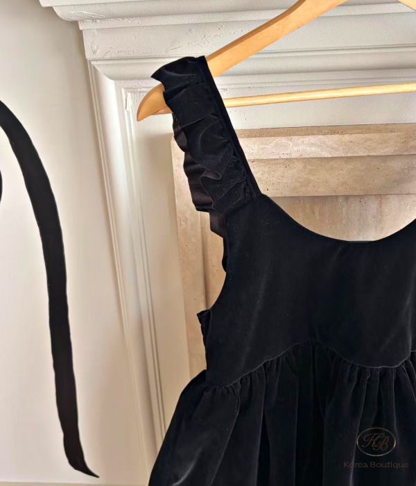 Fw401 秋季 千金小姐姐的背心洋裝 