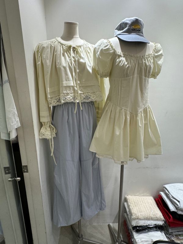 Kr108 夏裝 巴黎微甜少女洋裝 
