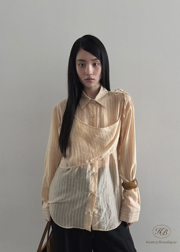 Fw02 秋季 背心襯衫組 