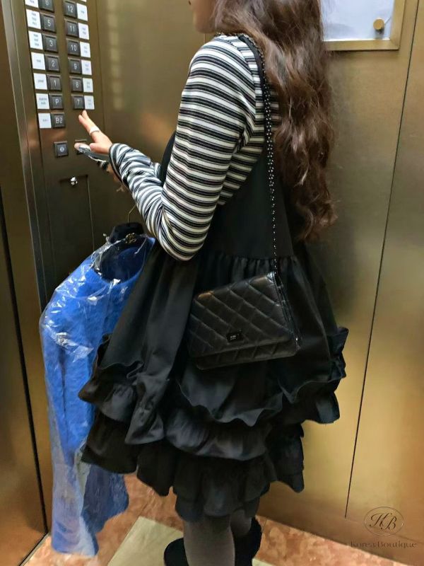 FWKR77 冬季 澎度很美的洋裝 