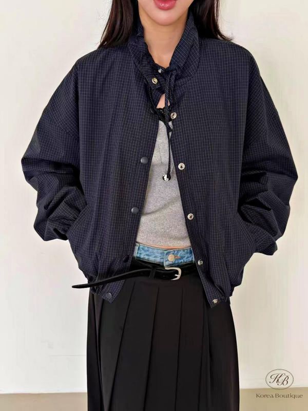 FW2759 秋季 格紋夾克外套 