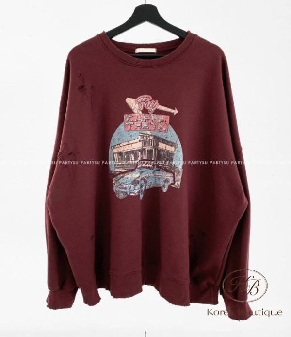 Fw41 秋季 破損設計tee 