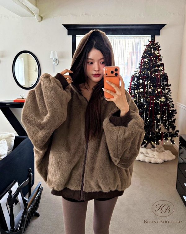 Fw396 秋季 正反兩穿的連帽外套 