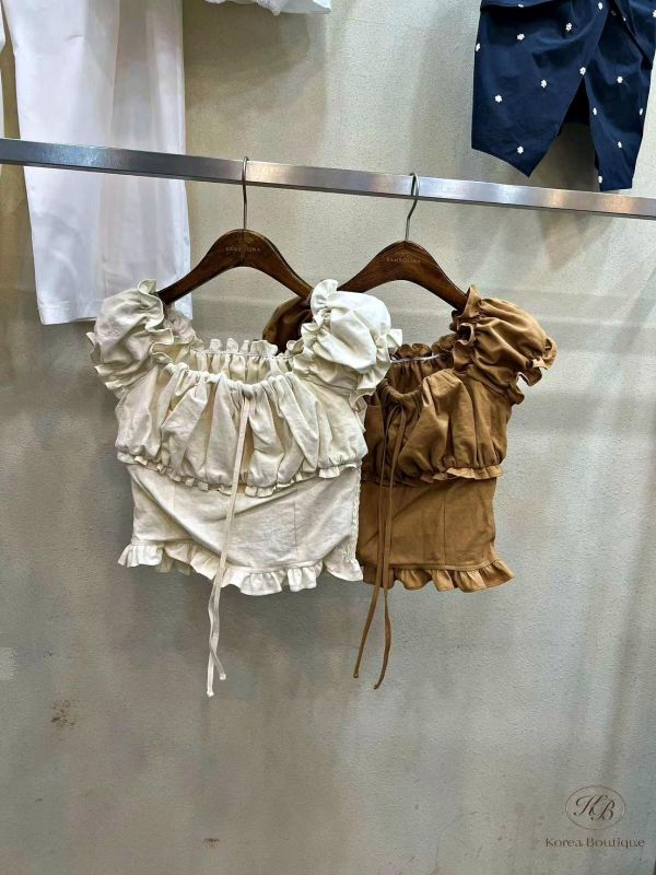 SS316 春季 亞麻浪漫套裝 均碼 