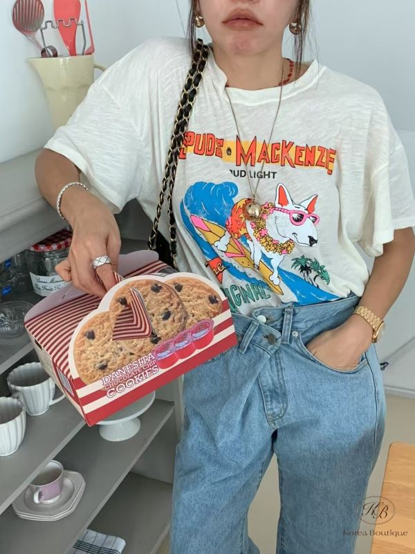 Spv59 夏裝 衝浪狗狗tee 