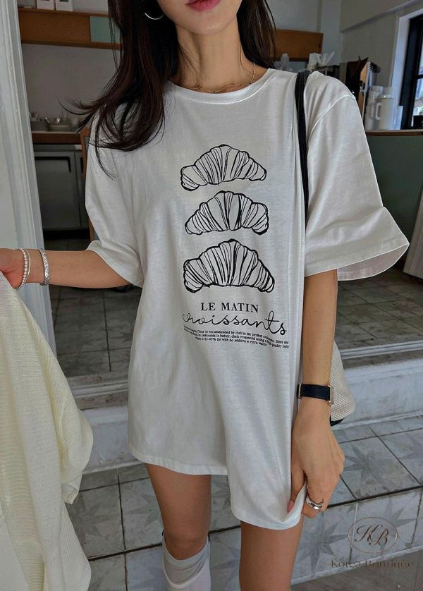 SS88 春季 超可愛可頌tee 