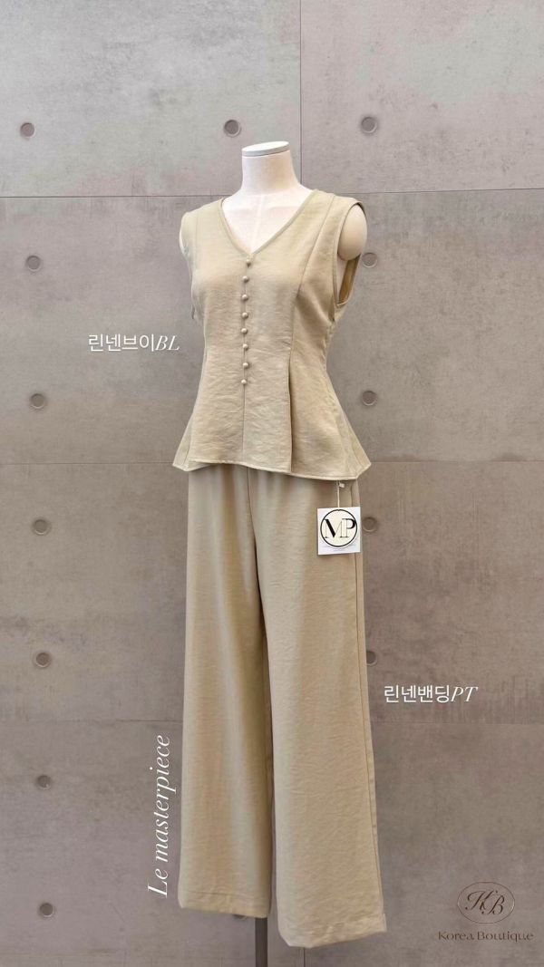 Fw158 秋季 長背心氣質款套裝 