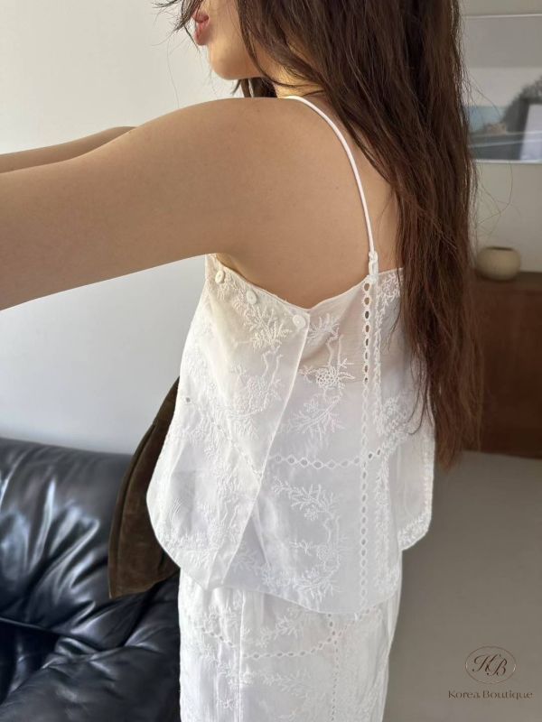 Sv43 夏裝 今年要有的刺繡感套裝 
