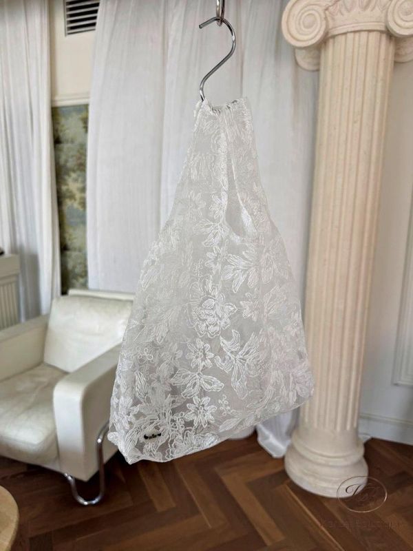 SS423 春季 蕾絲布手提袋 