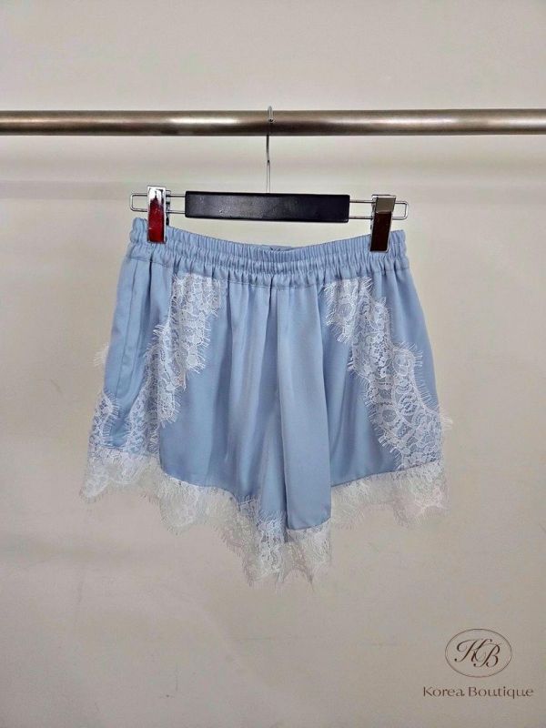 SS237 春季 自留蕾絲短褲 
