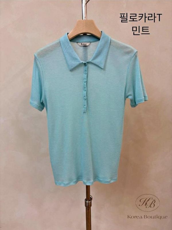 KR2642 夏季 材質舒服的polo衫 