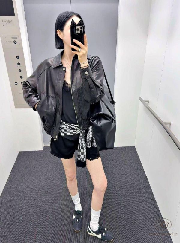 SS149 春季 高單設計家 質感羊皮外套 